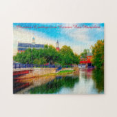 We houden van Laconia New Hampshire Jigzaag Puzzle Legpuzzel (Horizontaal)