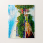 We houden van Laconia New Hampshire Legpuzzel (Verticaal)