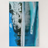 We houden van Lake Solitude Wyoming Legpuzzel (Verticaal)