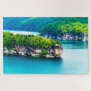 We houden van Lake Summersville Virginia Legpuzzel