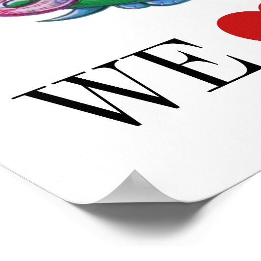 We houden van lezen! poster (Hoek)