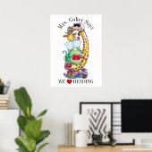 We houden van lezen! poster (Thuiskantoor)