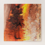 We houden van Luray Caves Virginia. Jigzaag Puzzle Legpuzzel (Horizontaal)