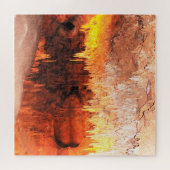 We houden van Luray Caves Virginia. Legpuzzel (Horizontaal)