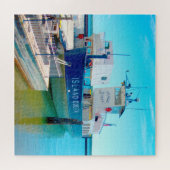We houden van Madeline eiland Wisconsin. Legpuzzel (Horizontaal)