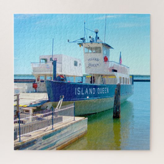 We houden van Madeline eiland Wisconsin. Legpuzzel (Verticaal)