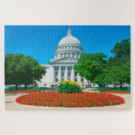 We houden van Madison Wisconsin. Legpuzzel