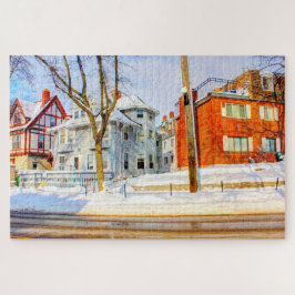 We houden van Madison Wisconsin. Legpuzzel