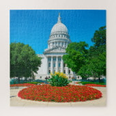 We houden van Madison Wisconsin. Legpuzzel (Verticaal)
