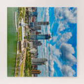 We houden van Madison Wisconsin. Legpuzzel (Horizontaal)