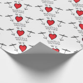 we houden van martha ' s wijngaard cadeaupapier (Hoek)