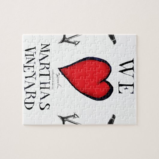 we houden van martha ' s wijngaard legpuzzel (Horizontaal)