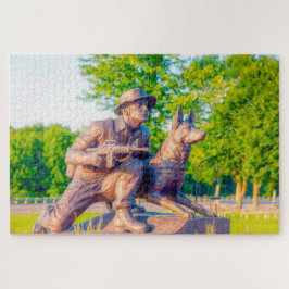 We houden van Memorial Park Neillsville Wisconsin. Legpuzzel