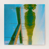 We houden van meren in Iowa. Legpuzzel (Horizontaal)