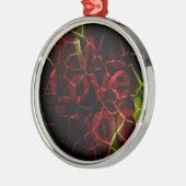 We houden van metalen ornament (Links)