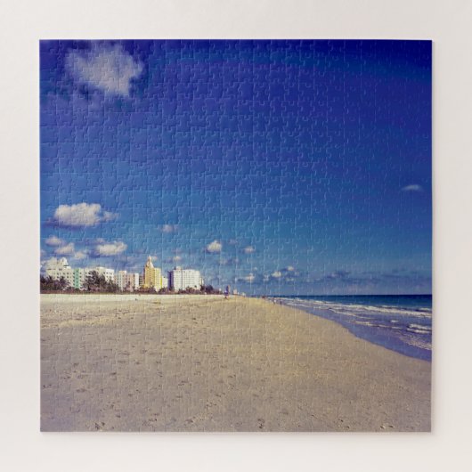 We houden van Miami Beach in Florida Legpuzzel (Verticaal)