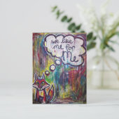 We houden van mij voor mijn postkaart (Staand voorkant)