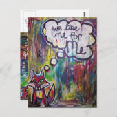 We houden van mij voor mijn postkaart (Voorkant / Achterkant)