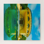 We houden van Milwaukee Wisconsin. Jigzaag Puzzle Legpuzzel (Horizontaal)