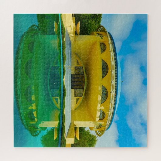 We houden van Milwaukee Wisconsin. Legpuzzel (Horizontaal)