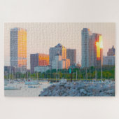 We houden van Milwaukee Wisconsin. Legpuzzel (Horizontaal)