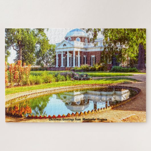 We houden van Monticello Jigsaw Puzzel (Horizontaal)