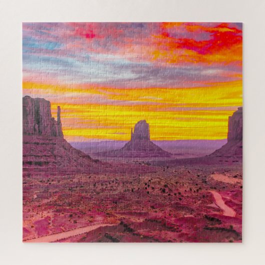 We houden van Monument Park Utah Legpuzzel (Verticaal)