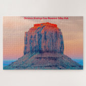 We houden van Monument Valley Utah Jigzaag Puzzle Legpuzzel (Horizontaal)