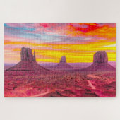 We houden van Monument Valley Utah Legpuzzel (Horizontaal)