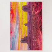 We houden van Monument Valley Utah Legpuzzel (Verticaal)