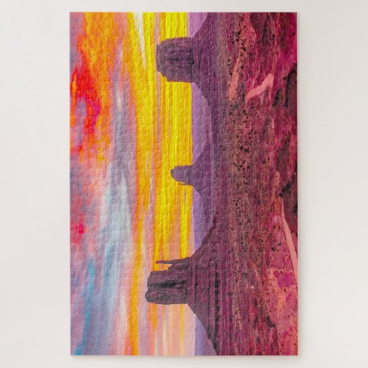 We houden van Monument Valley Utah Legpuzzel (Verticaal)