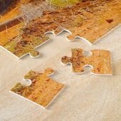 We houden van Monument Valley Wyoming. Jigzaag Puz Legpuzzel (Zijkant)