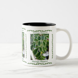We houden van Moringa! Tweekleurige Koffiemok
