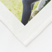 We houden van mummie gepersonaliseerde Moederdag c Fleece Deken (Hoek)