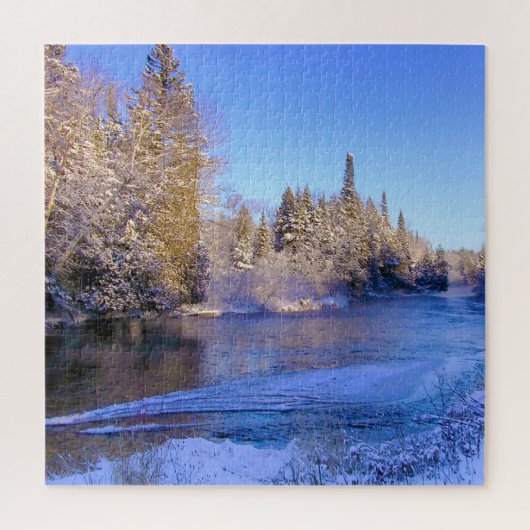 We houden van Namekagon River Wisconsin. Legpuzzel (Verticaal)