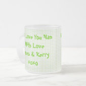 We houden van Nan Matglas Koffiemok (Voorkant links)