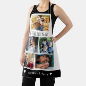 We houden van Nana Grandkids 5 foto zwart-wit Schort (Insitu)