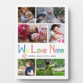 We houden van Nana Photo Collage Fotoplaat (voorkant)