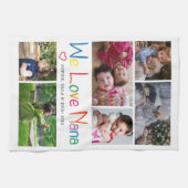 We houden van Nana Photo Collage Theedoek (Horizontaal)