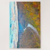 We houden van New River Gorge West Virginia. Jigza Legpuzzel (Verticaal)
