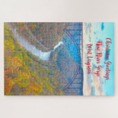 We houden van New River Gorge West Virginia. Legpuzzel (Horizontaal)