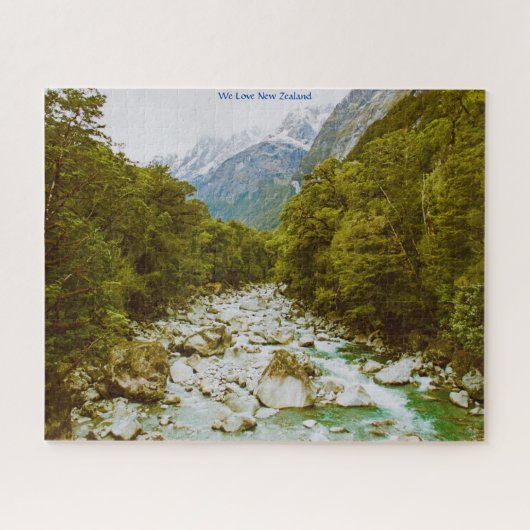 We houden van Nieuw-Zeeland Legpuzzel (Horizontaal)