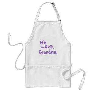 We houden van oma Apron Standaard Schort