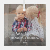 We houden van oma & opa Ornament (Voorkant)