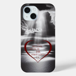 We houden van omdat telefoonhoes iPhone 15 case
