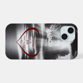 We houden van omdat telefoonhoes iPhone 15 case (Achterkant horizontaal)