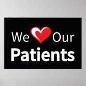 We houden van ons Poster patiënten (Voorkant)
