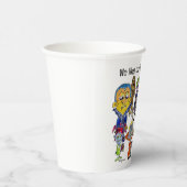 We houden van onze bloedvampiers papieren bekertje papieren bekers (Rechts)