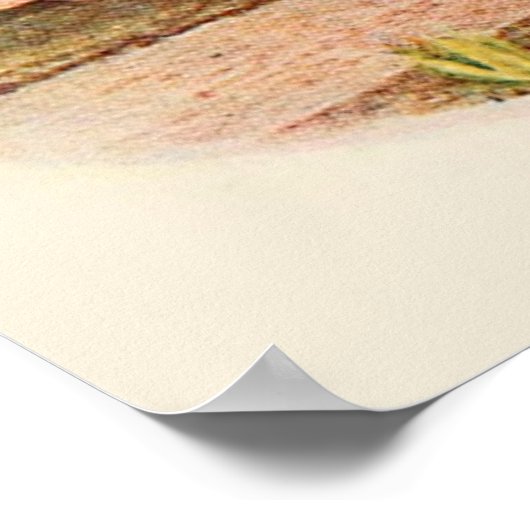 We houden van onze kleine tuinpareltjes poster (Hoek)