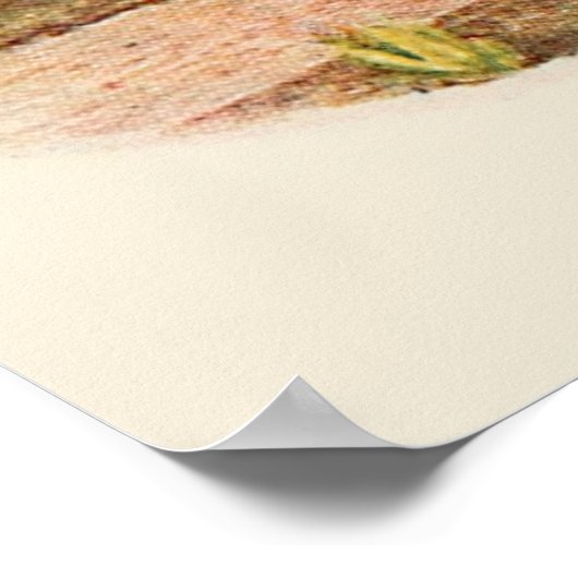 We houden van onze kleine tuinpareltjes poster (Hoek)